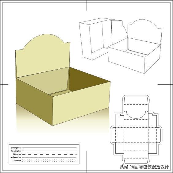 礼盒包装纸包装步骤 40个创意包装盒展开图